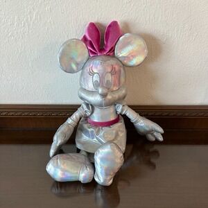 Disney 100th Anniversary Minnie Mouse‎ Platinum Edition Plush Soft Toy